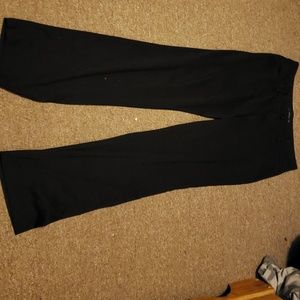 Black lee riders pants